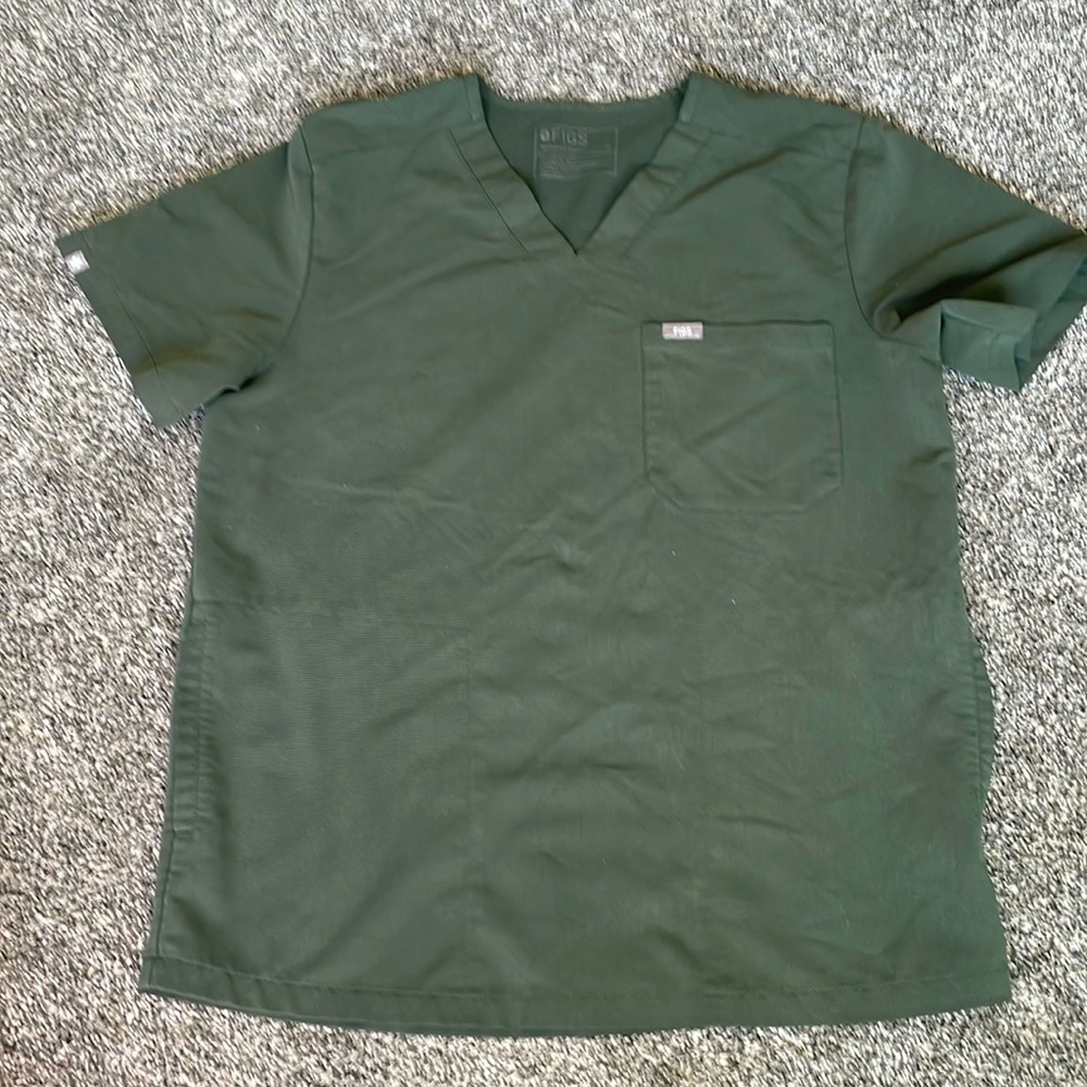 Mens used figs scrubs set